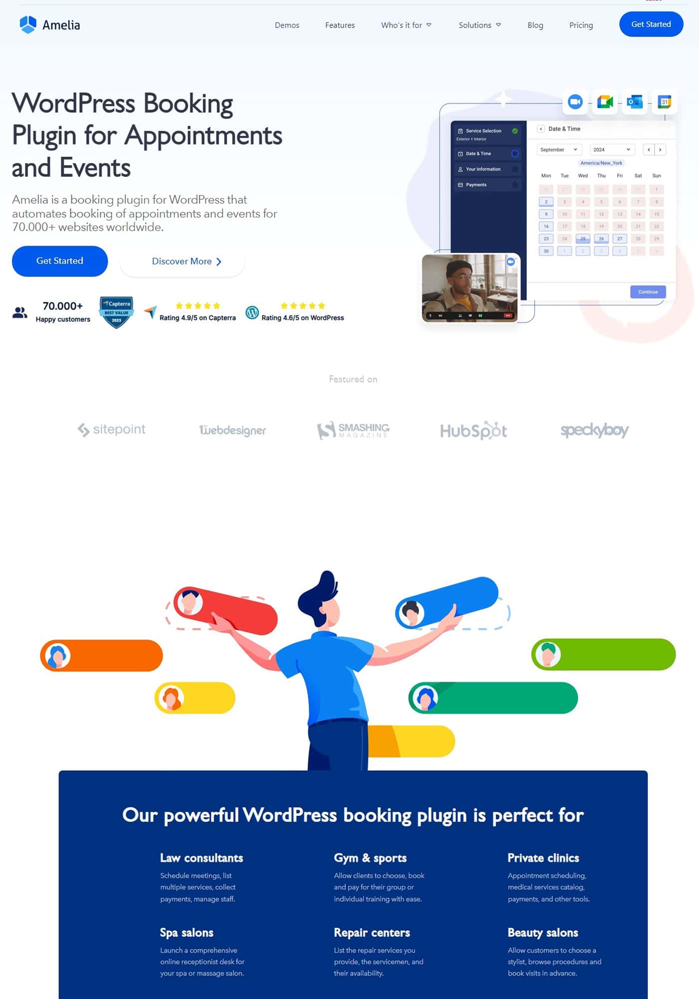 WordPress booking plugins