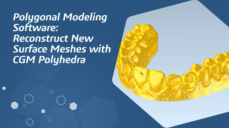 Polygonal Modeling Software: Reconstruct New Surface Meshes with CGM Polyhedra