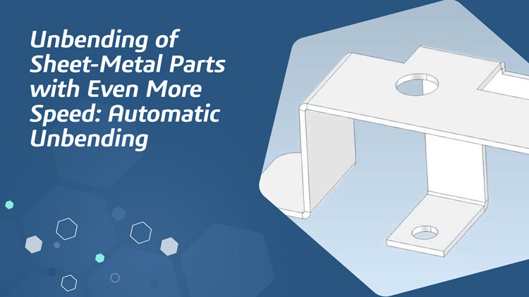 Unbending of Sheet-Metal Parts with Even More Speed: Automatic Unbending